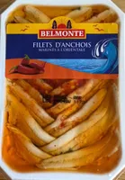 Filets d'anchois marinés à l'orientale