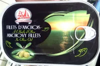 Filets d'anchois à l'huile d'olive