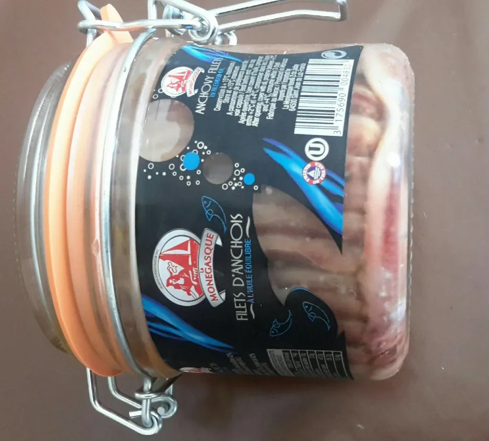 Filets d'anchois