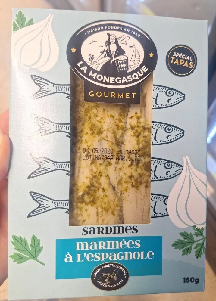 Sardines marinées à l'espagnole