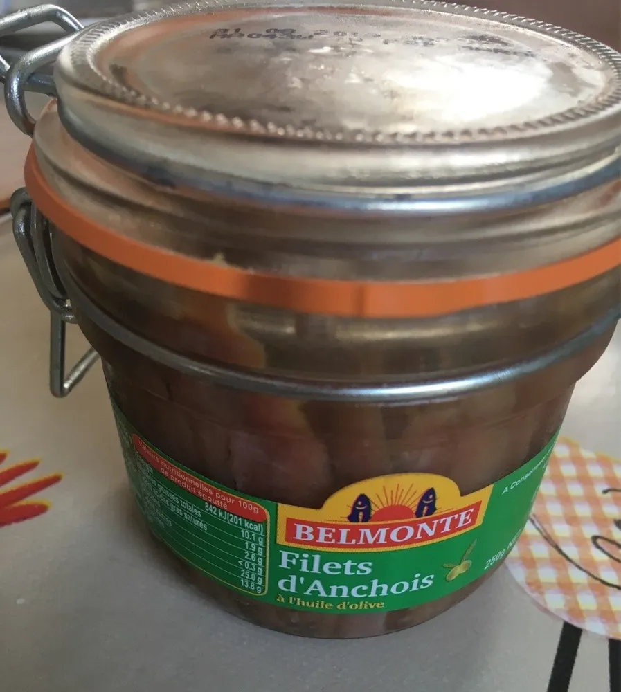 Filets d'Anchois à l'huile d'olive Belmonte