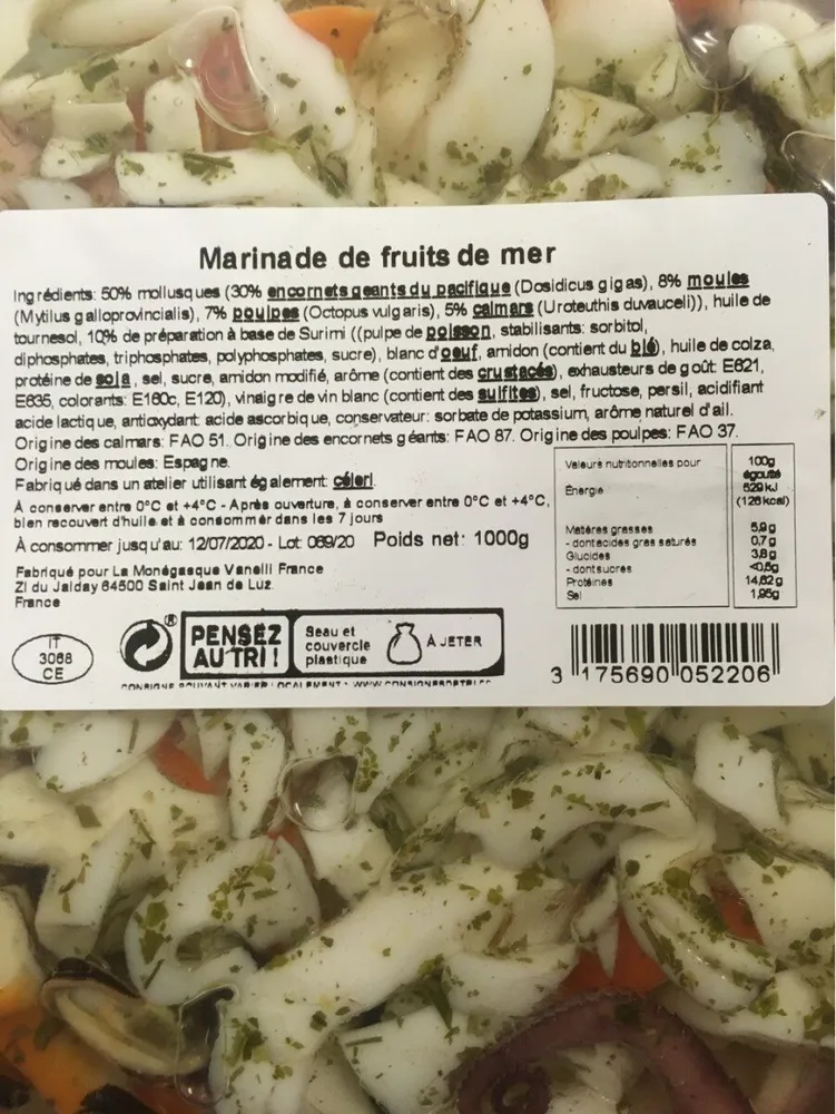 Fruit de mer