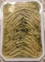 Filets d'anchois marinés a l'ail et persil