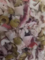 Marinade de poulpes aux olives