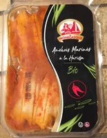 Anchois marinés à la Harissa