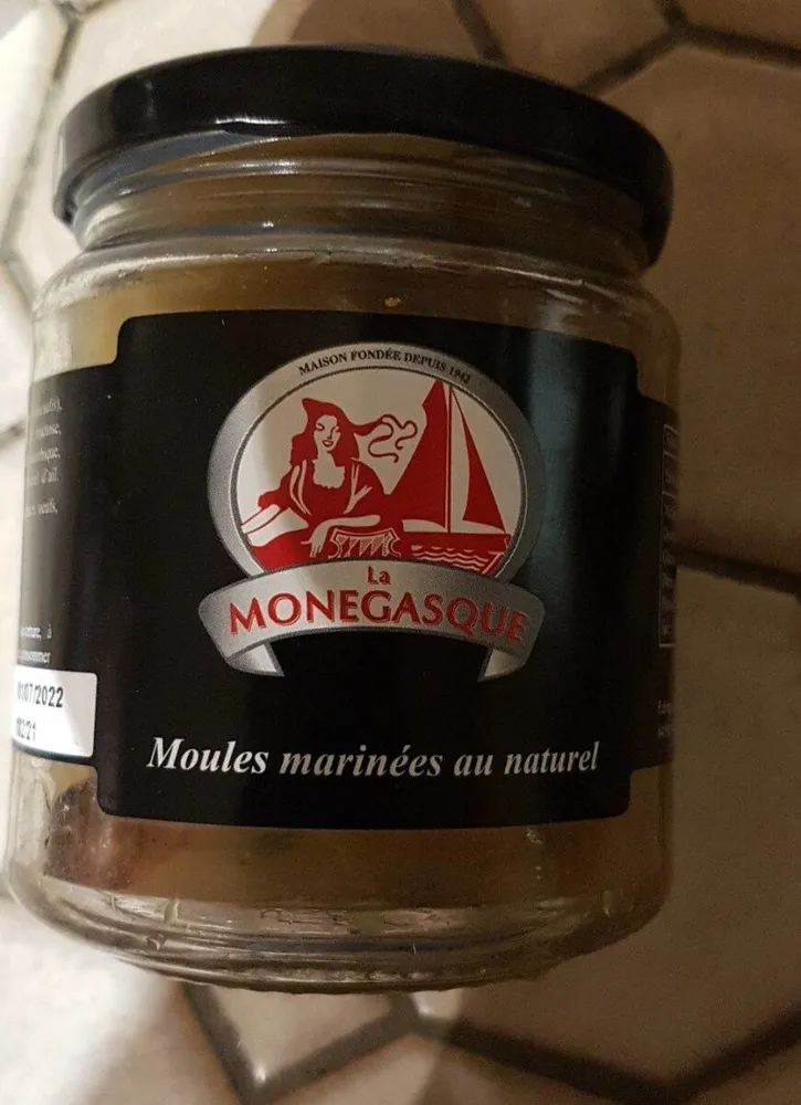 Moules marinées au naturel