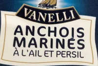 Anchois marinés ail et persil