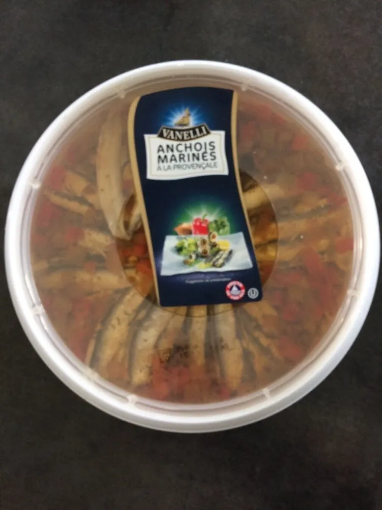 Anchois marinés à la provençale