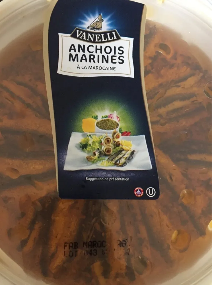 Anchois marinés