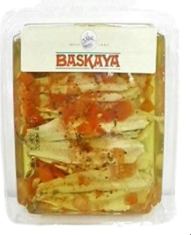 Filets d'anchois marinés à la catalane