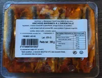 Filets d'anchois marines à l'Orientale