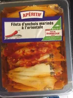 Filets d'anchois marinés à l'orientale