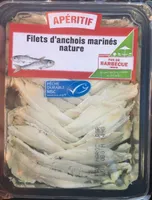 Filets d'anchois marinés nature