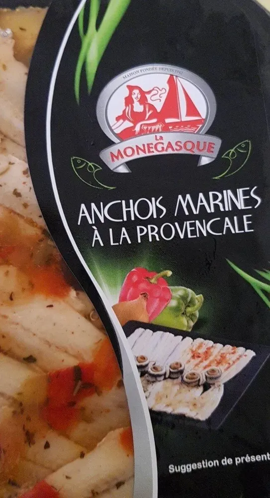 Anchois marinés à la provencale