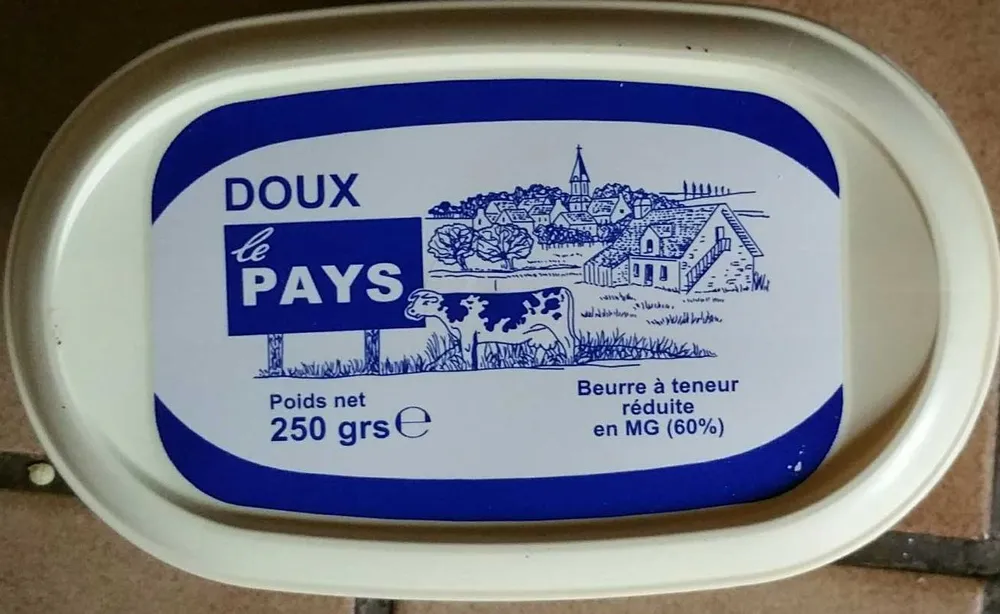 Beurre pasteurise