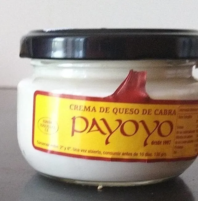 Crema de queso de cabra payoyo