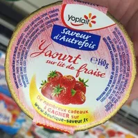 Saveur d'Autrefois, Yaourt sur lit de fraise
