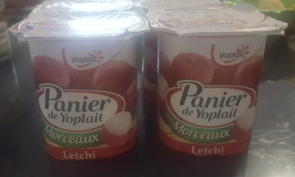 panier de yoplait letchi