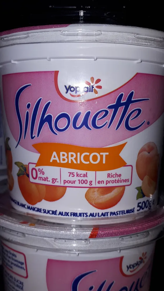 Yoplait Silhouette Abricot 0%