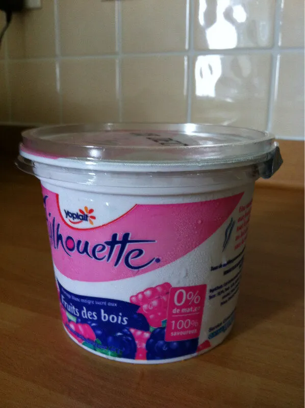 Silhouette Fromage Bc Fruits des Bois