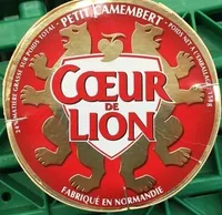 CŒUR DE LION PETIT CAMEMBERT FABRIQUÉ EN NORMANDIE