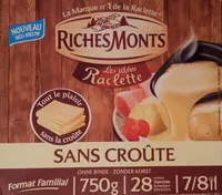Raclette sans croûte