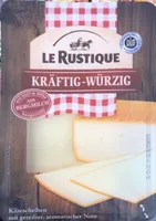 Französischer Schnittkäse in Scheiben