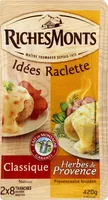 Fromage à raclette Classique/herbes de Provence