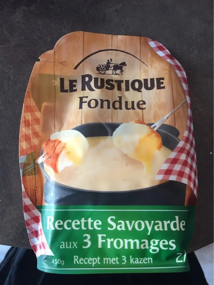 Fondue - rectte savoyarde aux 3 fromages