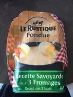 Fondue - rectte savoyarde aux 3 fromages