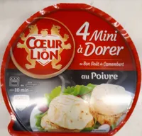 4 mini à dorer au Bon Goût de Camembert