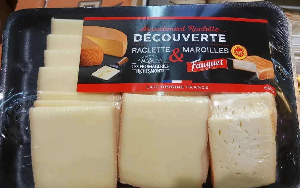 Assortiment raclette découverte