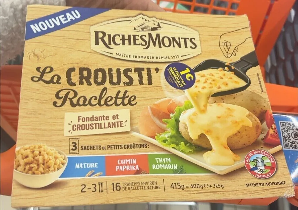 La crousti ‘ Raclette
