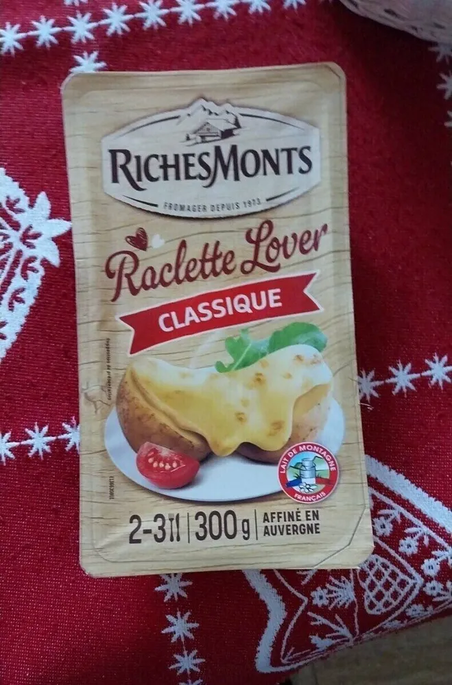 Raclette lover classique