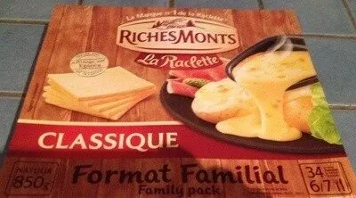 La Raclette Classique (26% MG) Format familial