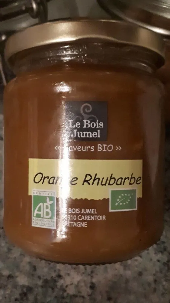 Confiture Orange Rhubarbe