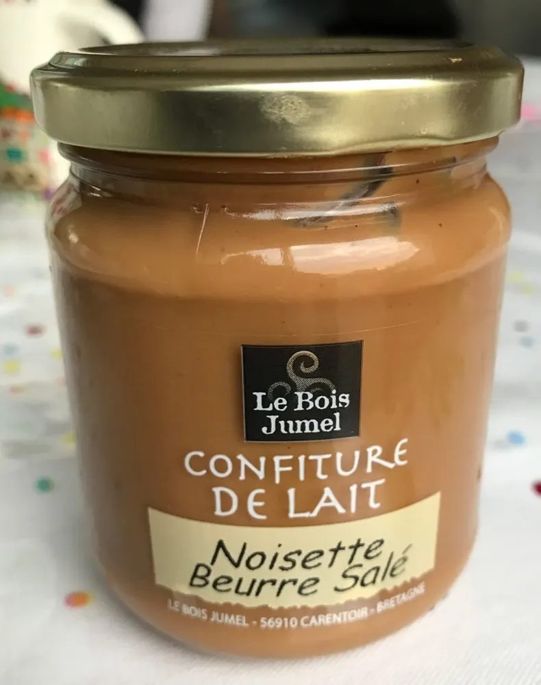 Confiture de lait Noisette Beurre salé