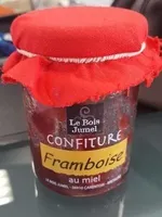 Confiture framboise au miel