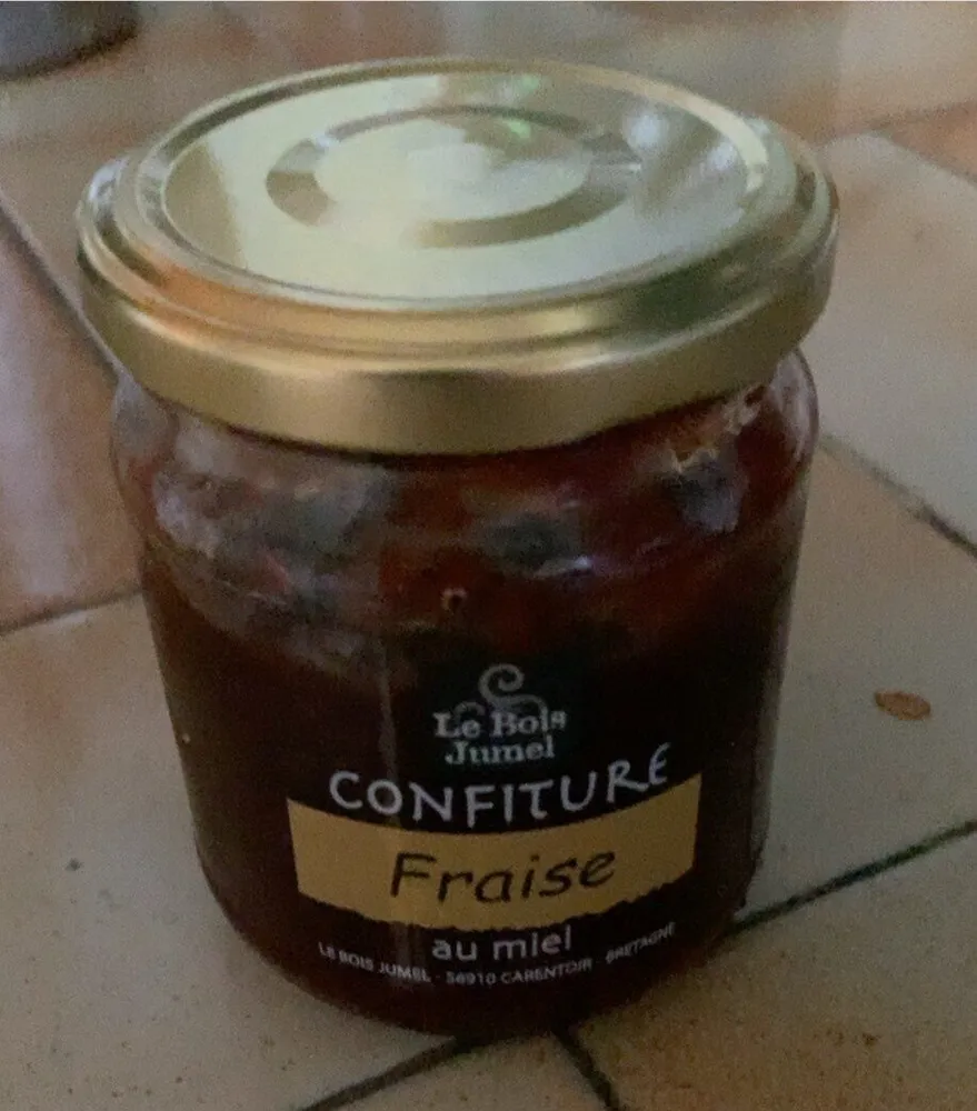 Confiture de fraise au miel