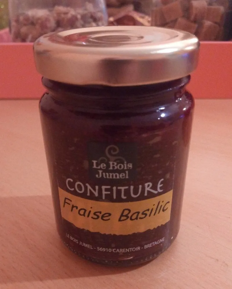 Confiture Fraise Basilic