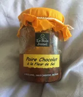Poire chocolat à la fleur de sel