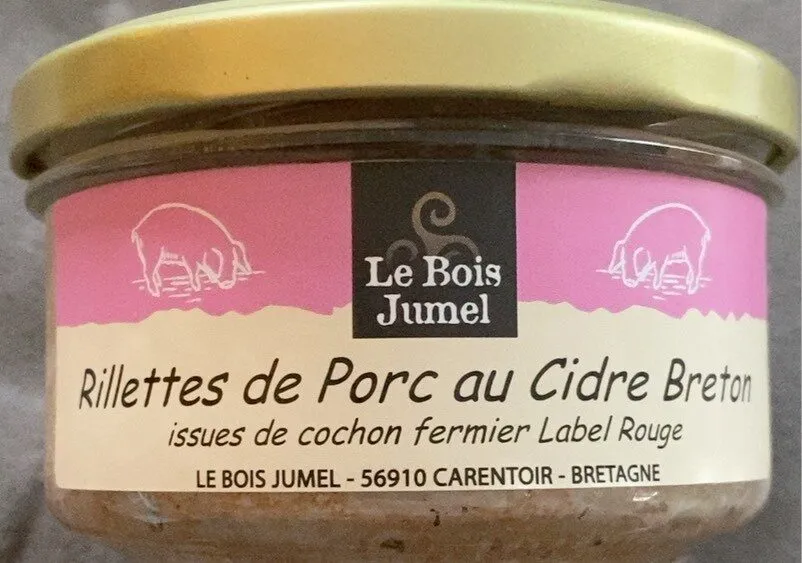 Rillettes de porc au cidre breton