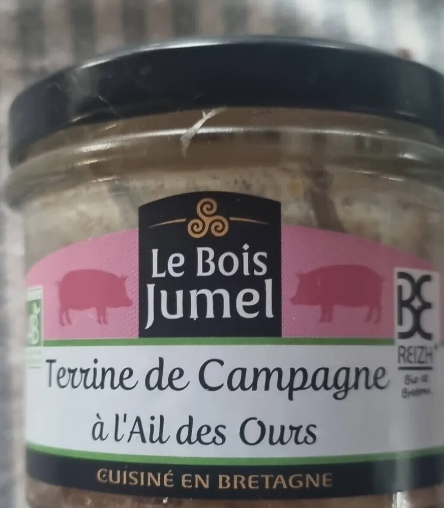 Terrine de campagne à l'ail des ours