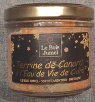 Terrine de canard à l'eau de vie de cidre