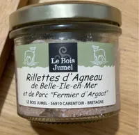 Rillettes d’agneau de belle ile en mer