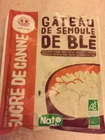 Gâteau semoule de blé