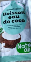 Boisson eau de coco