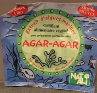 Agar-Agar - gélifiant alimentaire végétal