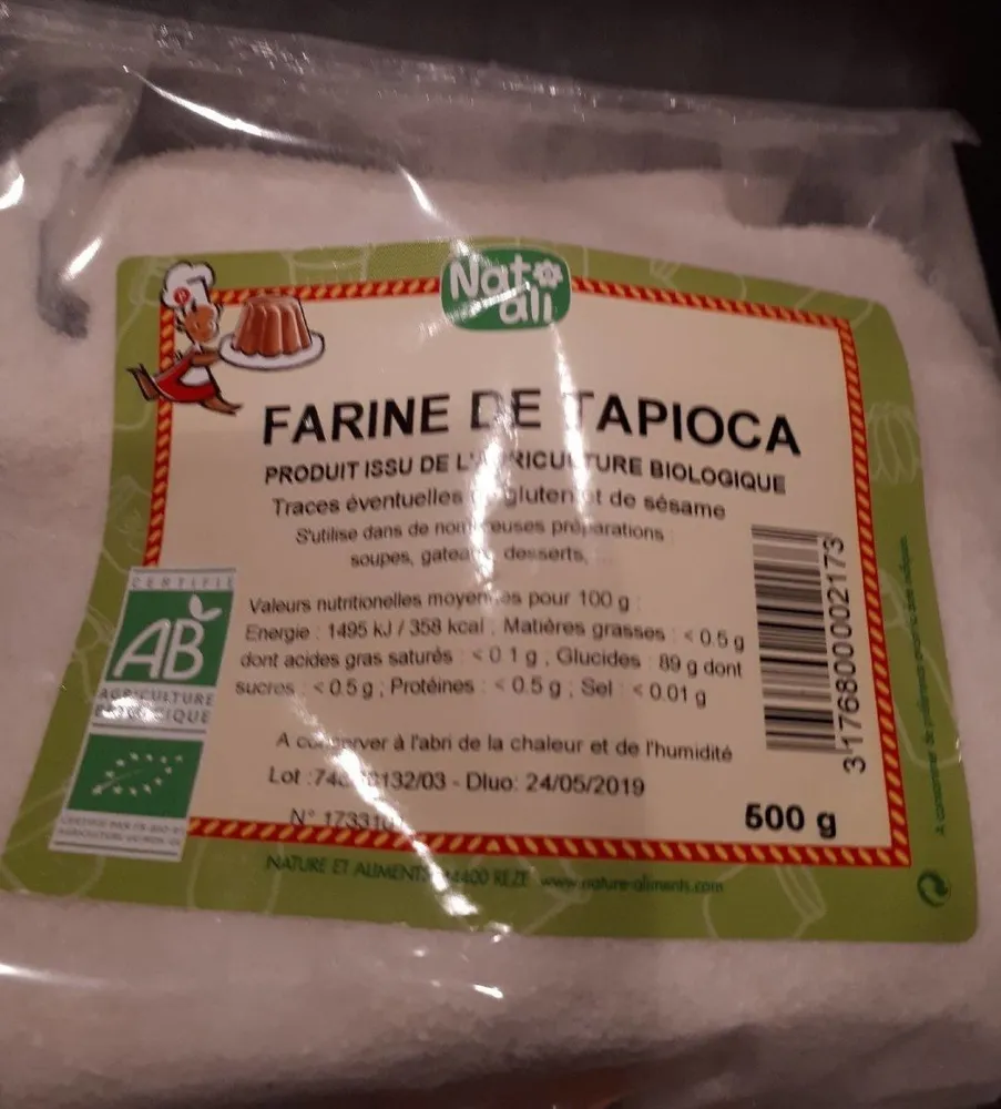Farine de tapioca