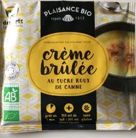 Préparation pour crème brûlée Bio - sachet